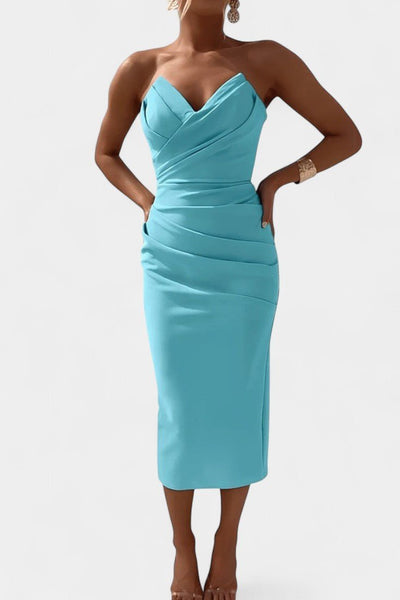 Iveta | Strapless Backless Dress