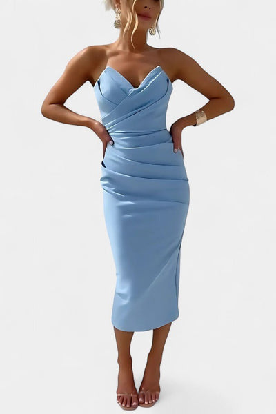 Iveta | Strapless Backless Dress