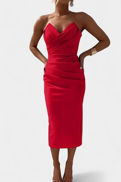 Iveta | Strapless Backless Dress