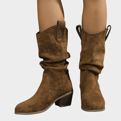 Jade | Mid - Heel Cowboy Boots