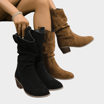 Jade | Mid - Heel Cowboy Boots