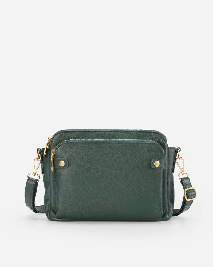 JENNIE | CHIC THREE LAYER CROSSBODY BAG