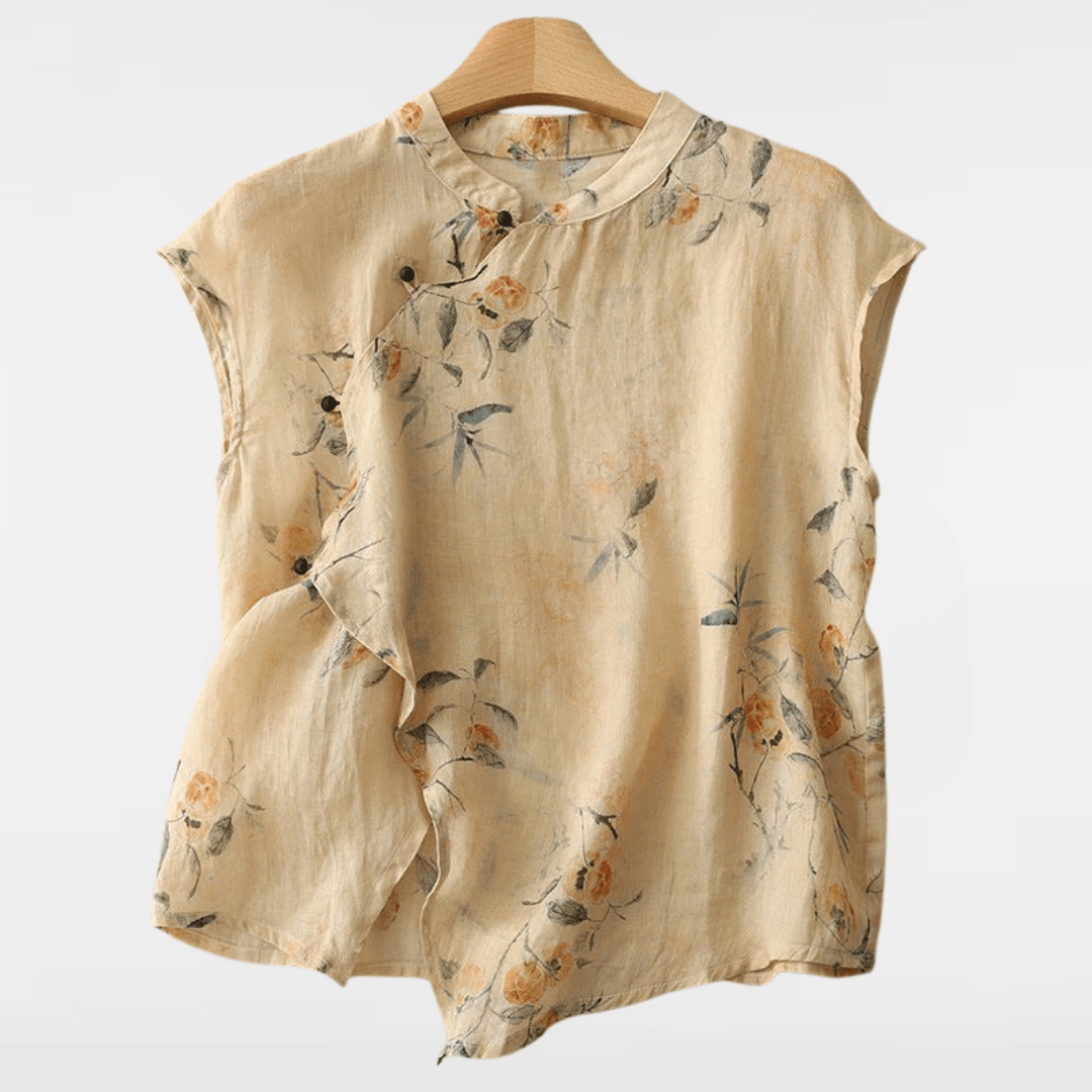 JESSA | ELEGANT LINEN TOP