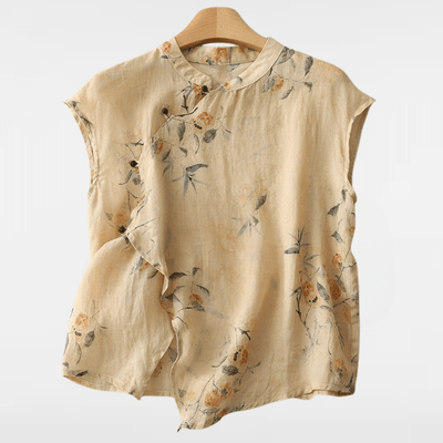 JESSA | ELEGANT LINEN TOP