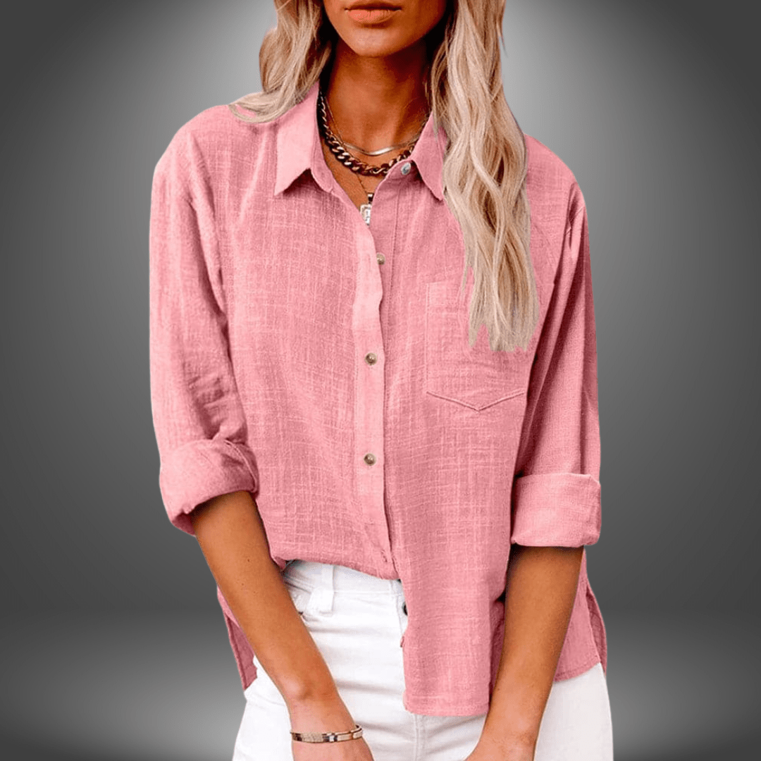 JOSEPHINE | CASUAL COLLARED BLOUSE
