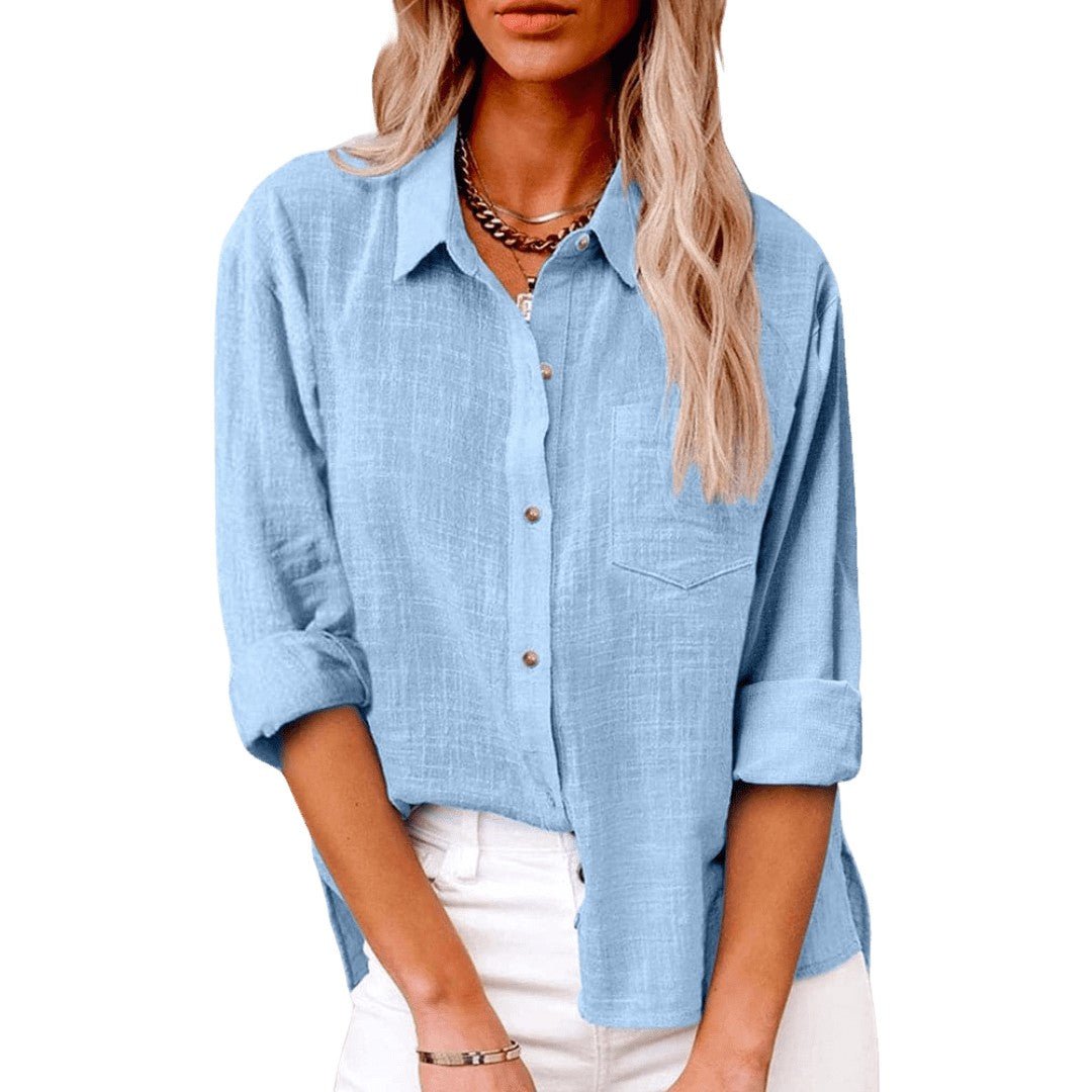 JOSEPHINE | CASUAL COLLARED BLOUSE