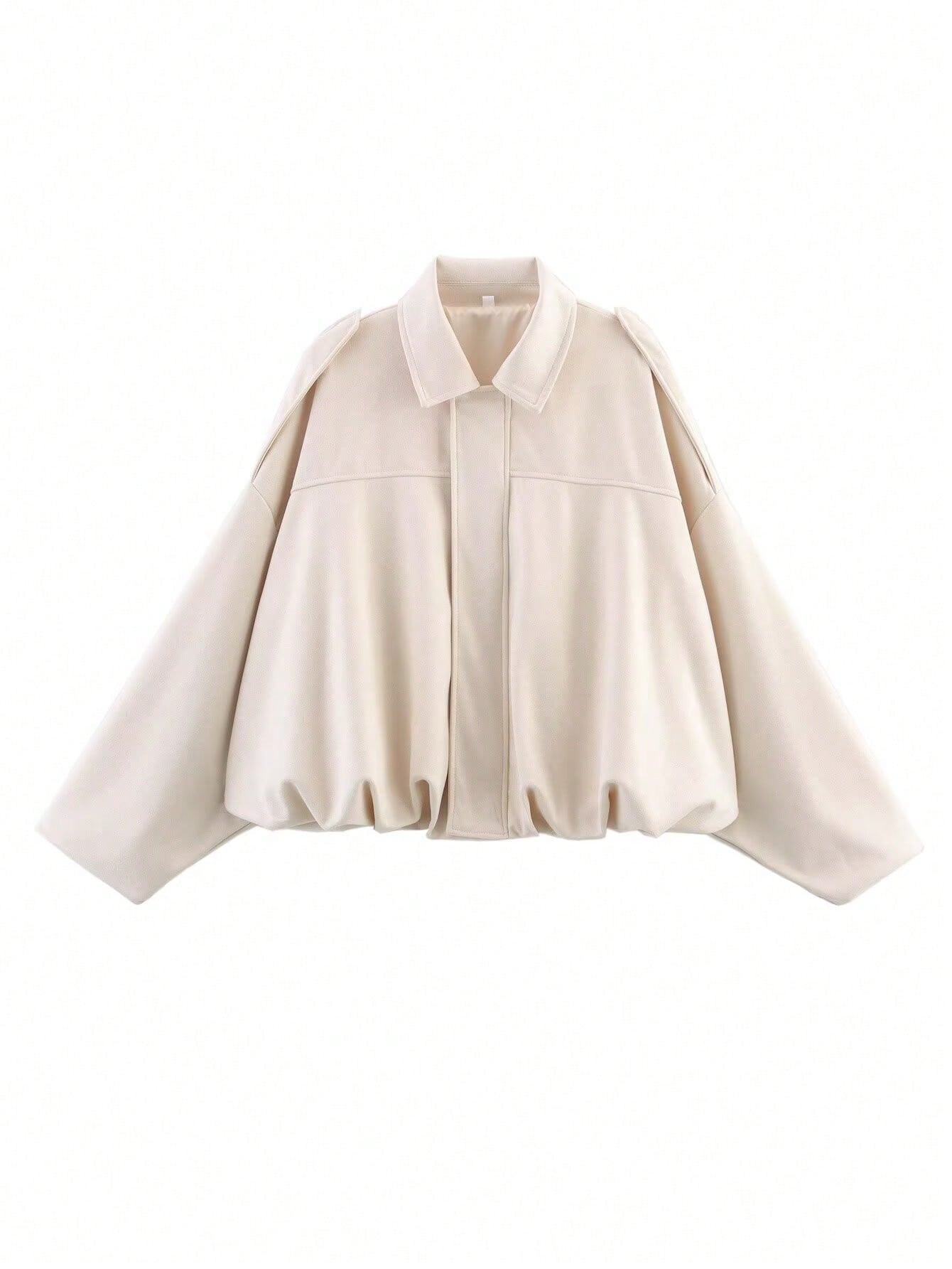 Kaori | Suede Textured Pilot Jacket