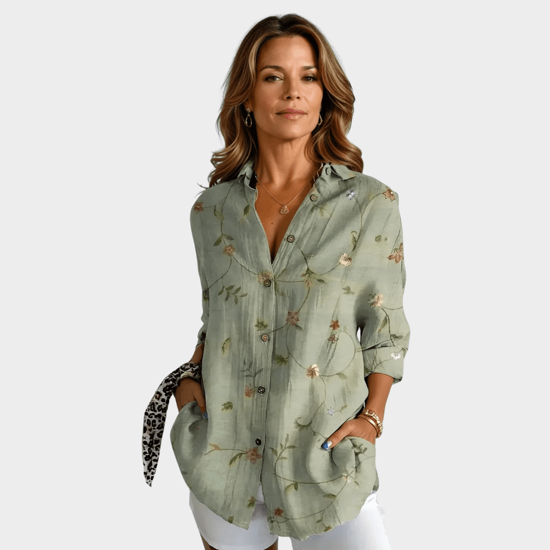 KATE | CASUAL PRINTED BLOUSE