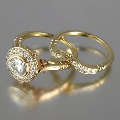 KLARISSE | TIMELESS GOLD RING SET