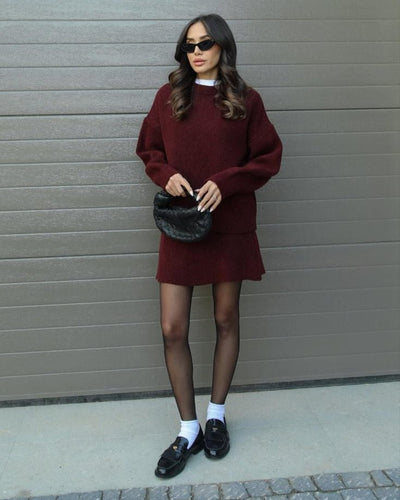 Lara | Chic Knit Sweater Set