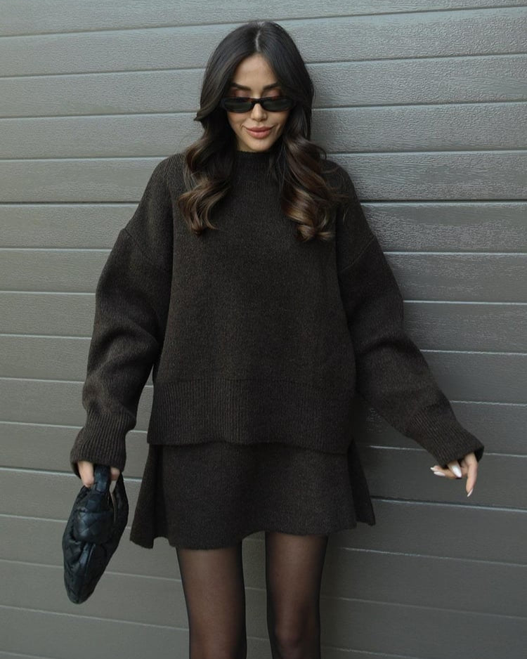 Lara | Chic Knit Sweater Set