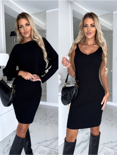 LARISSA™ - Ribbed Knit Two - Piece Set