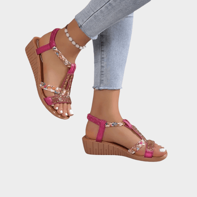 LAURA | STYLISH ORTHOPEDIC SMALL WEDGE SANDALS
