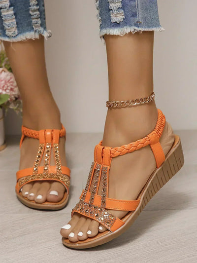 LAURA | STYLISH ORTHOPEDIC SMALL WEDGE SANDALS