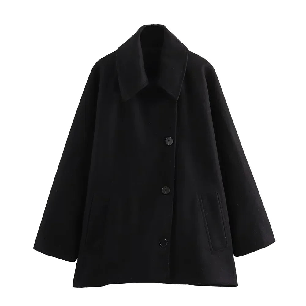Lauryn | Oversized Collard Coat