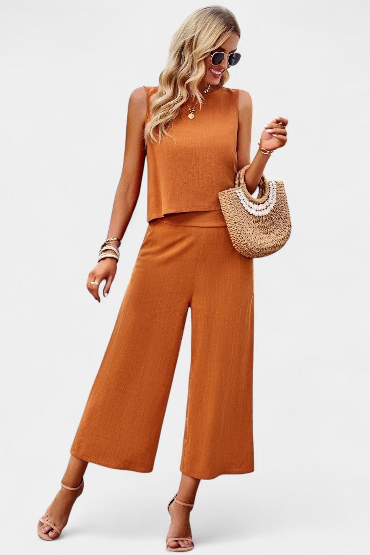 Lavinia | Flowy Boho Top & Shorts Set