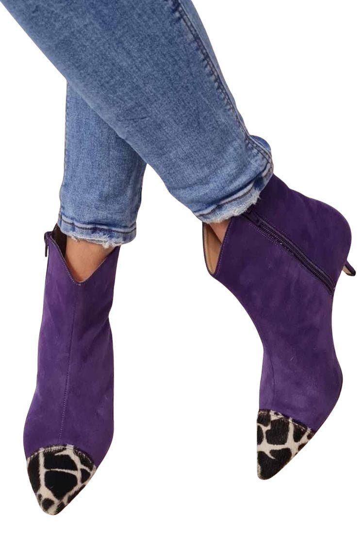 Lea | Elegant Pointed Ankle Boots