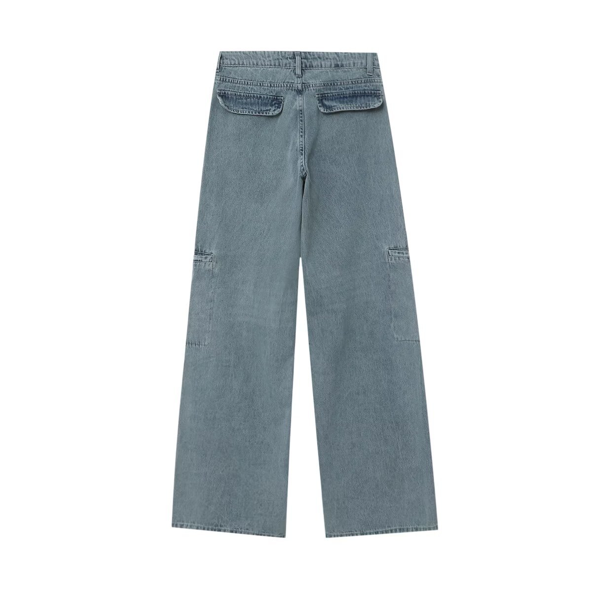Léo™ | Mid - rise jeans, elegant wide cut