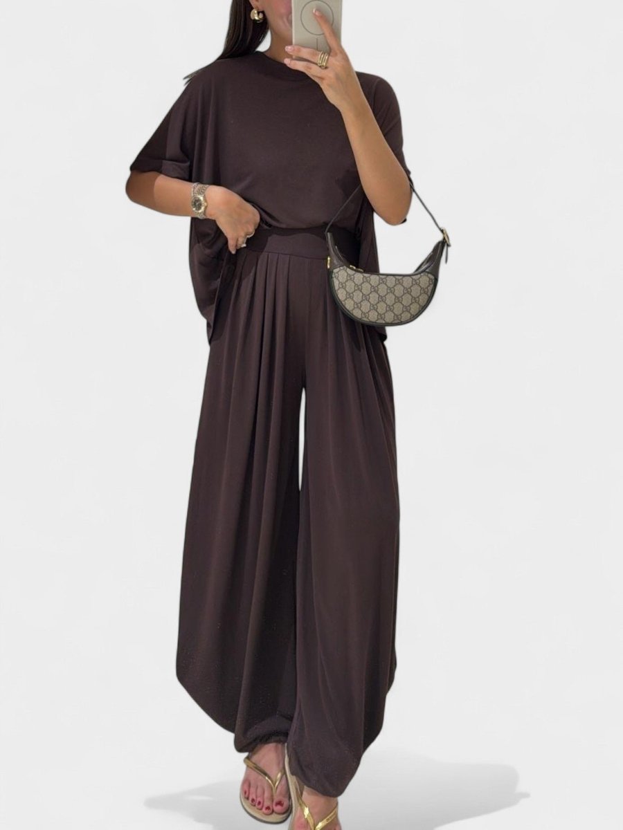 Lila | Casual Cotton Two - Piece Set