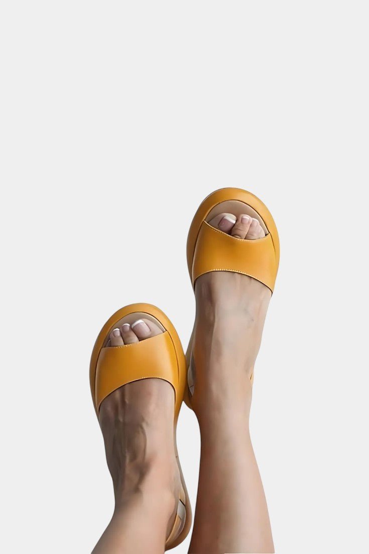 Lilibet | Slip - On Comfort Slingback Sandals