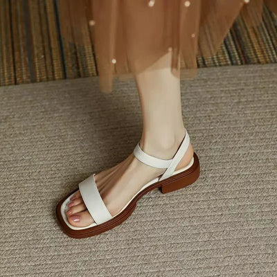 LINDY | ELEGANT LEATHER SANDALS
