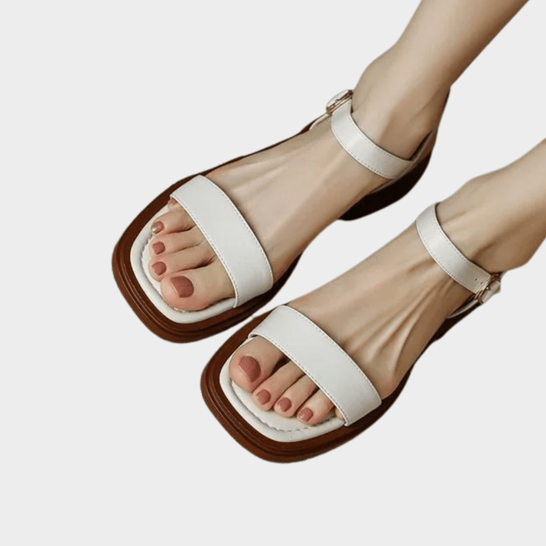 LINDY | ELEGANT LEATHER SANDALS