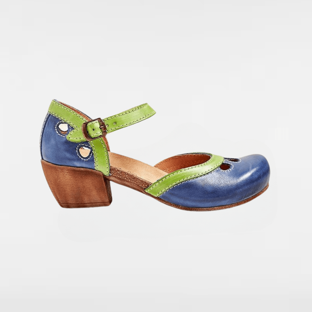 Liora | Comfortable Low - Heeled Sandals