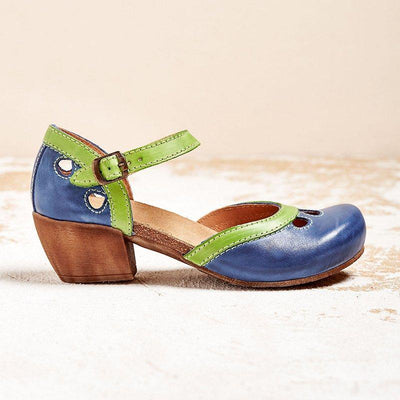 Liora | Comfortable Low - Heeled Sandals