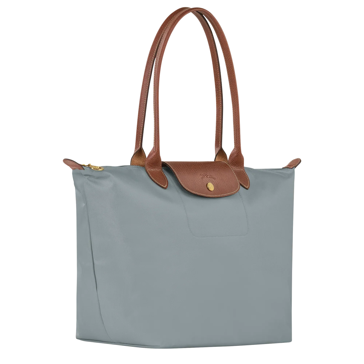Longchamp Le Pliage Grande Luxury Tote Steel