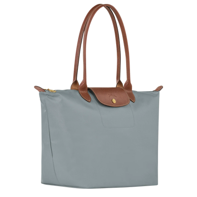 Longchamp Le Pliage Grande Luxury Tote Steel