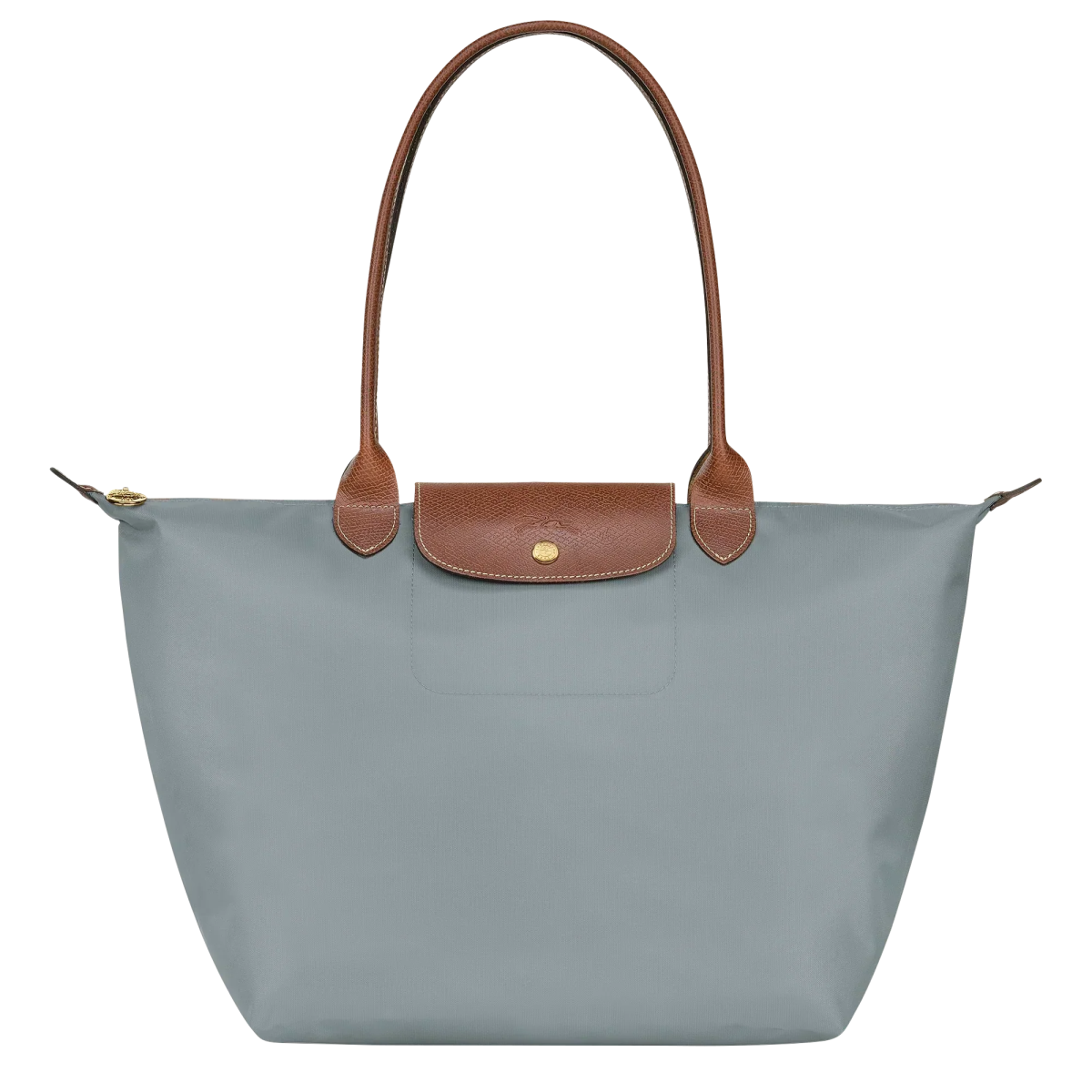Longchamp Le Pliage Grande Luxury Tote Steel