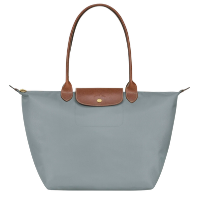 Longchamp Le Pliage Grande Luxury Tote Steel