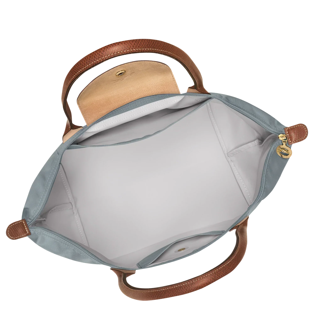 Longchamp Le Pliage Grande Luxury Tote Steel