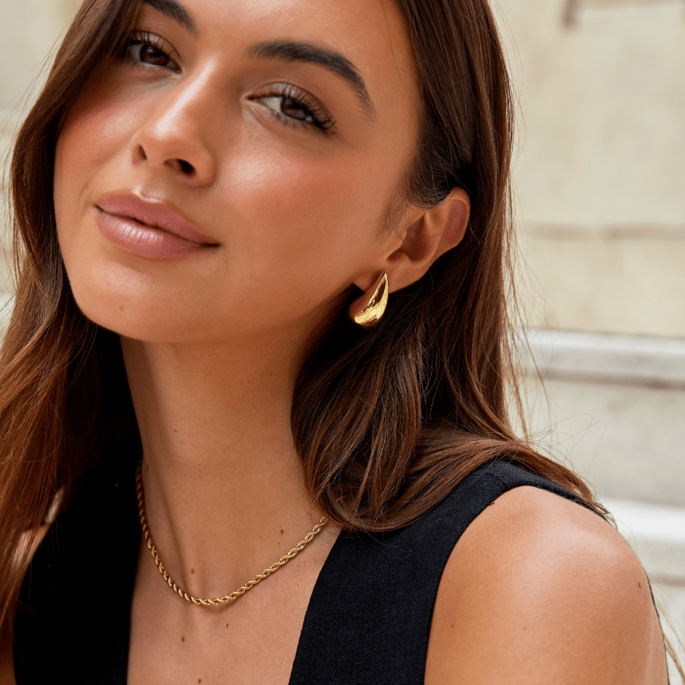 LUNA | STYLISH GOLD EARRINGS
