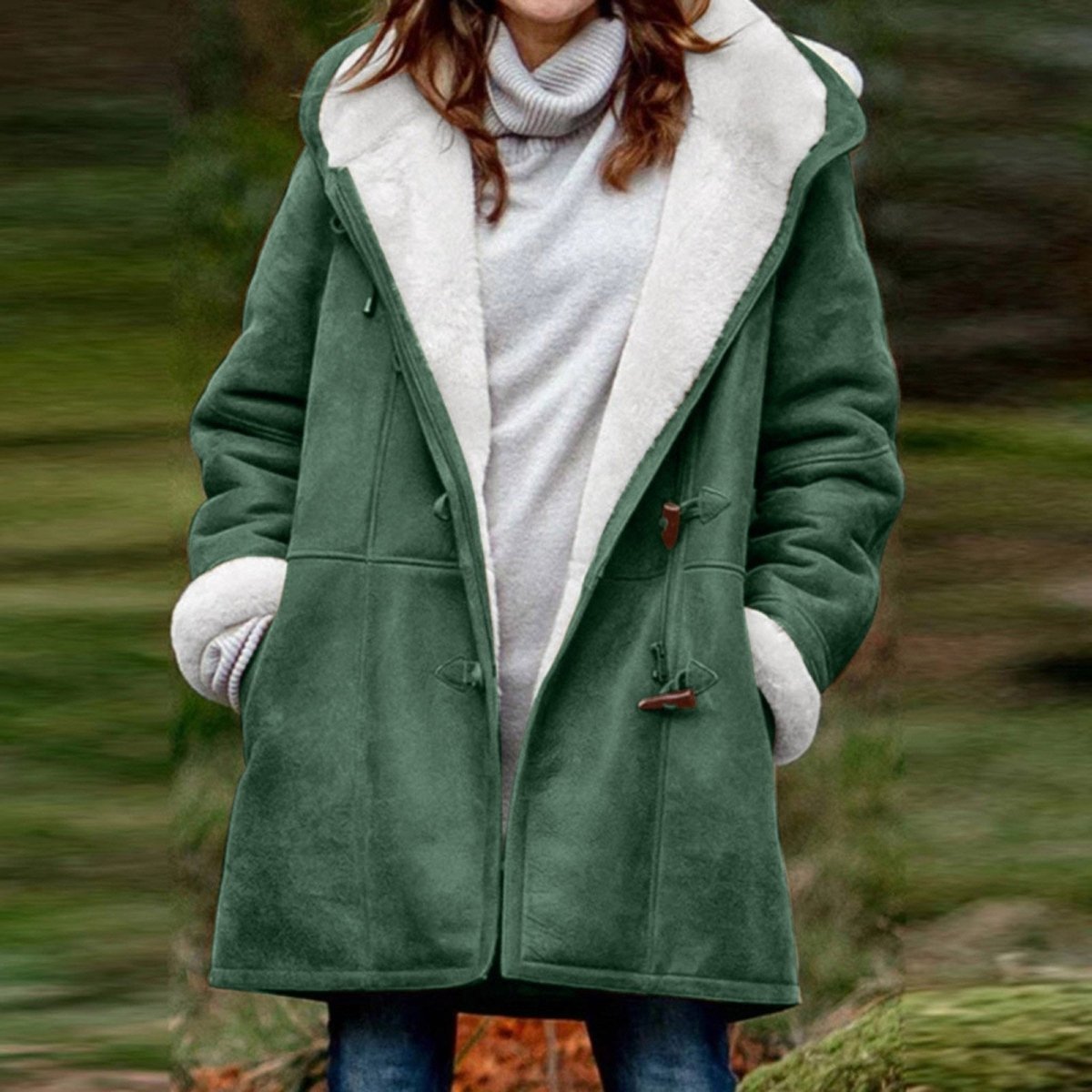 Lunara | Cozy Hooded Overcoat