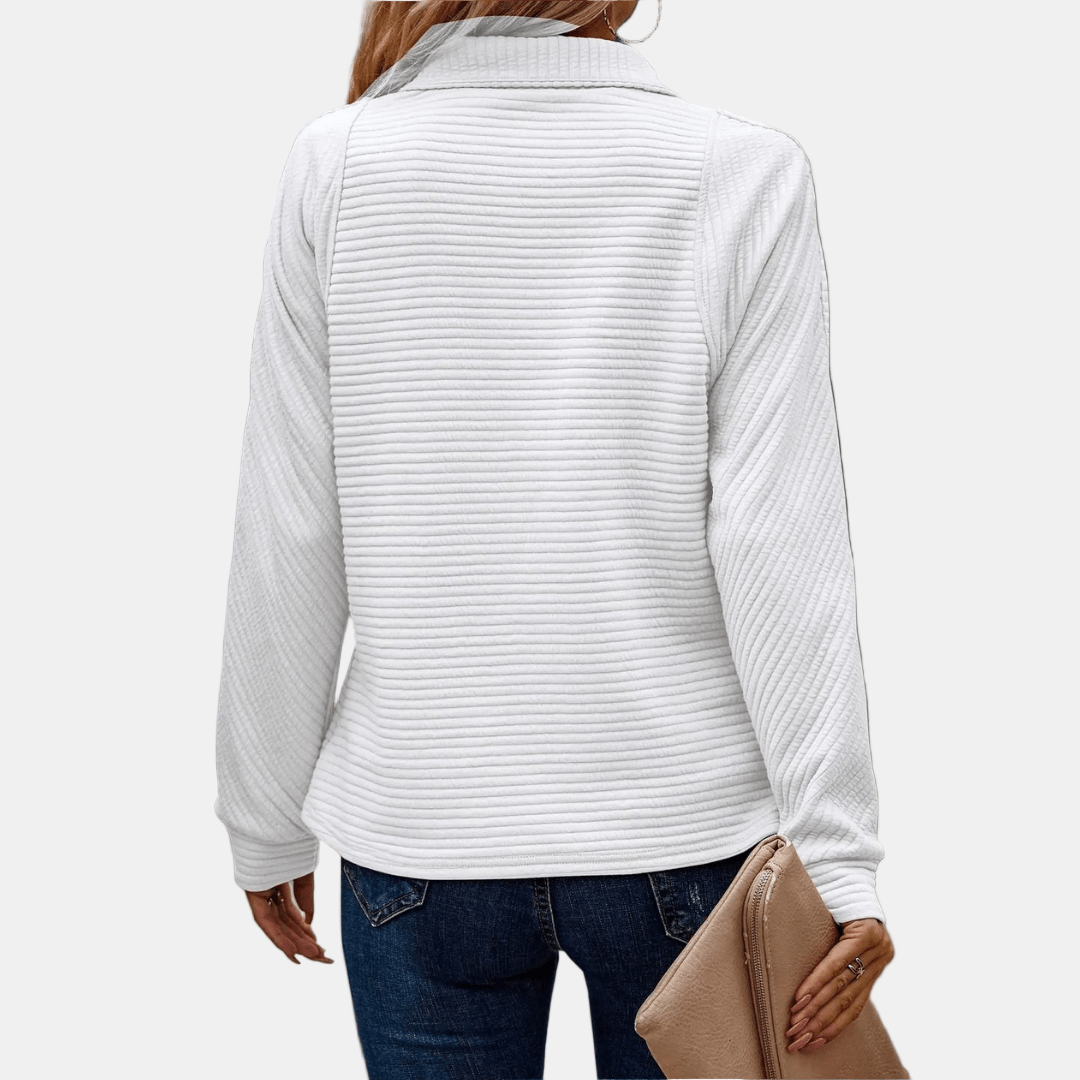 Maevira | Half - Zip Detailed Pullover