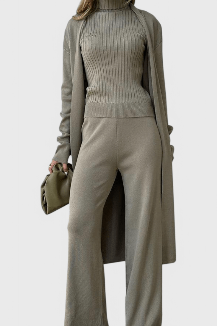 Mahalia | 3 - Piece Knit Co - Ord Set