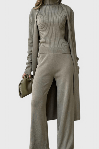 Mahalia | 3 - Piece Knit Co - Ord Set