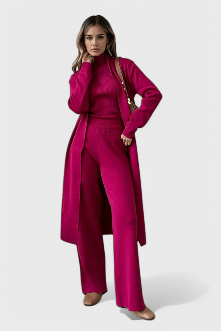 Mahalia | 3 - Piece Knit Co - Ord Set