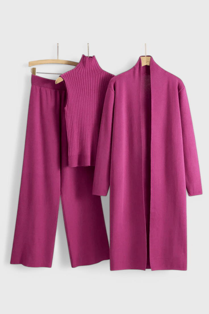 Mahalia | 3 - Piece Knit Co - Ord Set