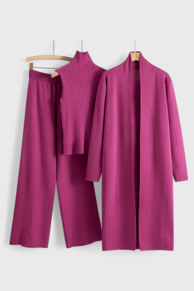 Mahalia | 3 - Piece Knit Co - Ord Set