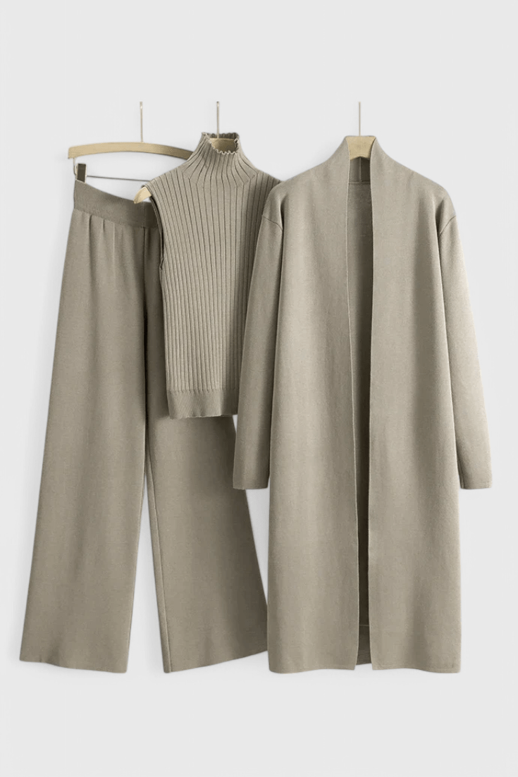 Mahalia | 3 - Piece Knit Co - Ord Set