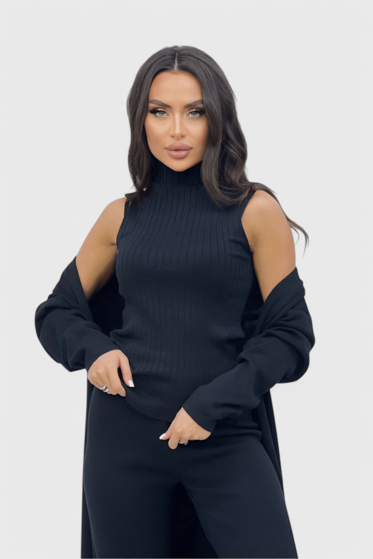 Mahalia | 3 - Piece Knit Co - Ord Set
