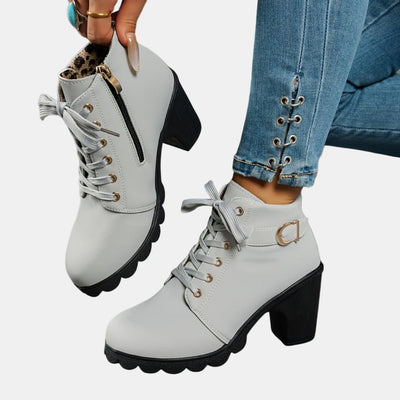Maisie | Casual Heeled Ankle Boots