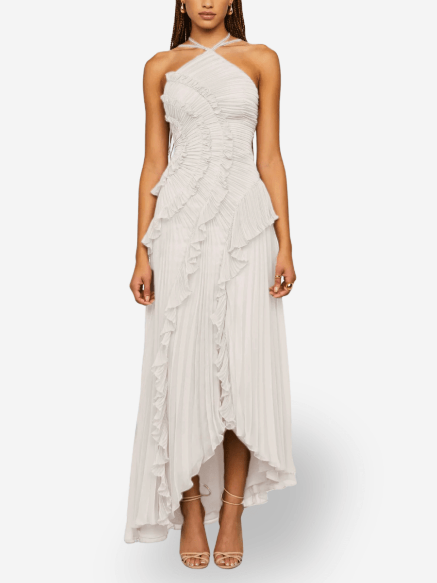 Marina | Pleated Maxi Dress