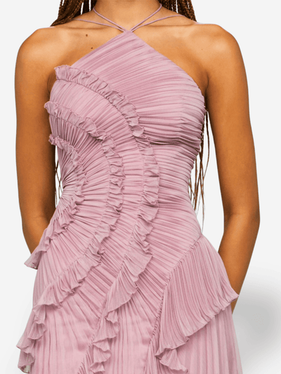 Marina | Pleated Maxi Dress