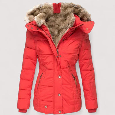 Marylin – Warm winter coat with fur lining