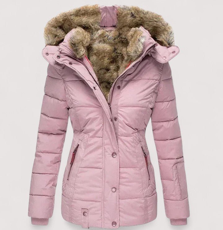 Marylin – Warm winter coat with fur lining