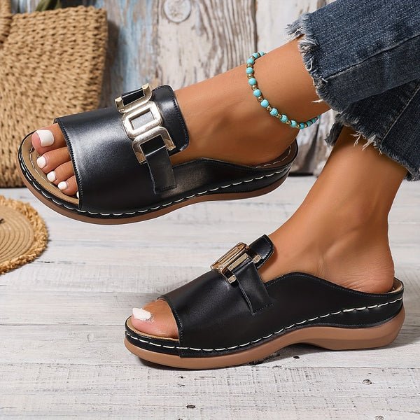 MATHILDA | CASUAL WEDGE SOLE SANDALS