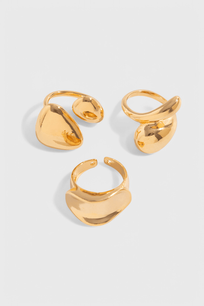 Metal Irregular Rings
